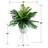 Antonella 30'' Faux Palm Plant in Wicker/Rattan Basket-515912831