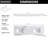 72'' Quartz Stone Double Bathroom Vanity Top With Sink（Vanity Base Not Included）