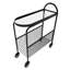 Chariot de rangement roulant sur roulettes