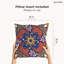 Coussin décoratif géométrique intérieur / extérieur en polyester