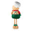 Décoration de Noël 39 po télescopique en tissu