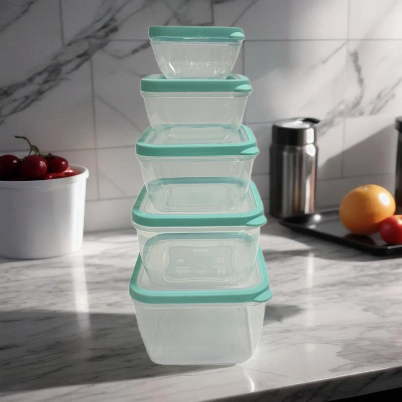 Damiyan 97oz. Food Storage Container, Mint