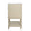 Meuble-lavabo de 20 po avec lavabo en céramique, armoire de rangement avec tablette ouverte, armoire de salle de bain rétro avec 2 tiroirs-1270706552-1270706557