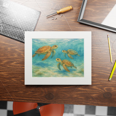 Posters Single Picture Frame Print