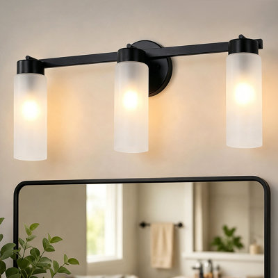 3-Light 22" Dimmable Bathroom Vanity Light