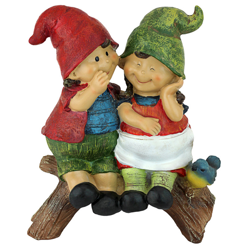 Statue de gnome «Telling Secrets»