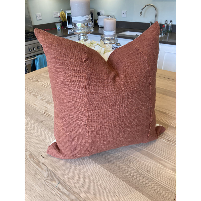 Alandria Square Cushion Cover, Orange