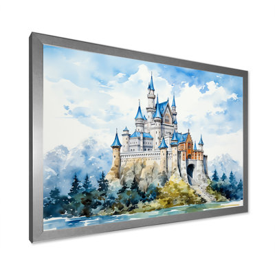 Fortresses Castle In The Mountains - Castles Wall Art