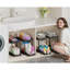 Ensemble de 4 paniers de rangement coulissants, sous-éviers / armoires et rangement pour salle de bain et cuisine-1628855525