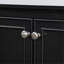 Meuble-lavabo 30 po avec lavabo, armoire multifonctionnelle avec portes et tiroir, cadre solide et panneau de fibres à densité moyenne, noir-2012878527