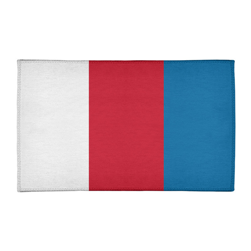 Tapis rouge/bleu, Rectangle 2 pi x 3 pi