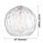 Luminaire suspendu simple à 1 lumière 1 lumière-86621801