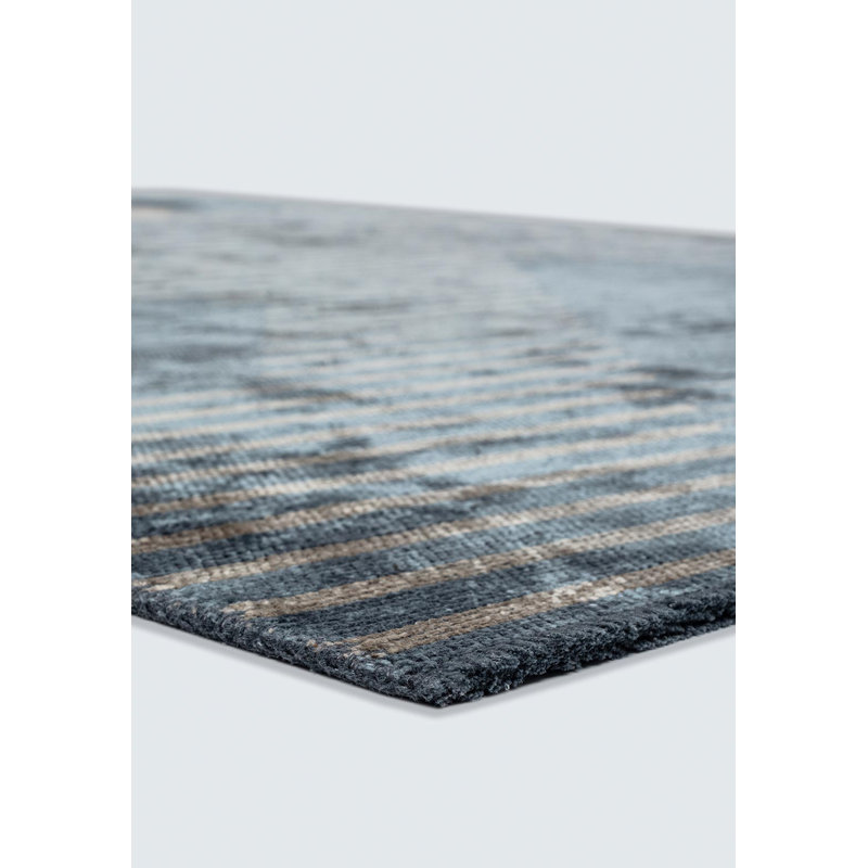 Rayures triangulaires abstraites modernistes, Rectangle 7 pi 10 po x 11 pi 2 po