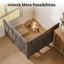 Cloison pliante en bois massif-332078805-305549943