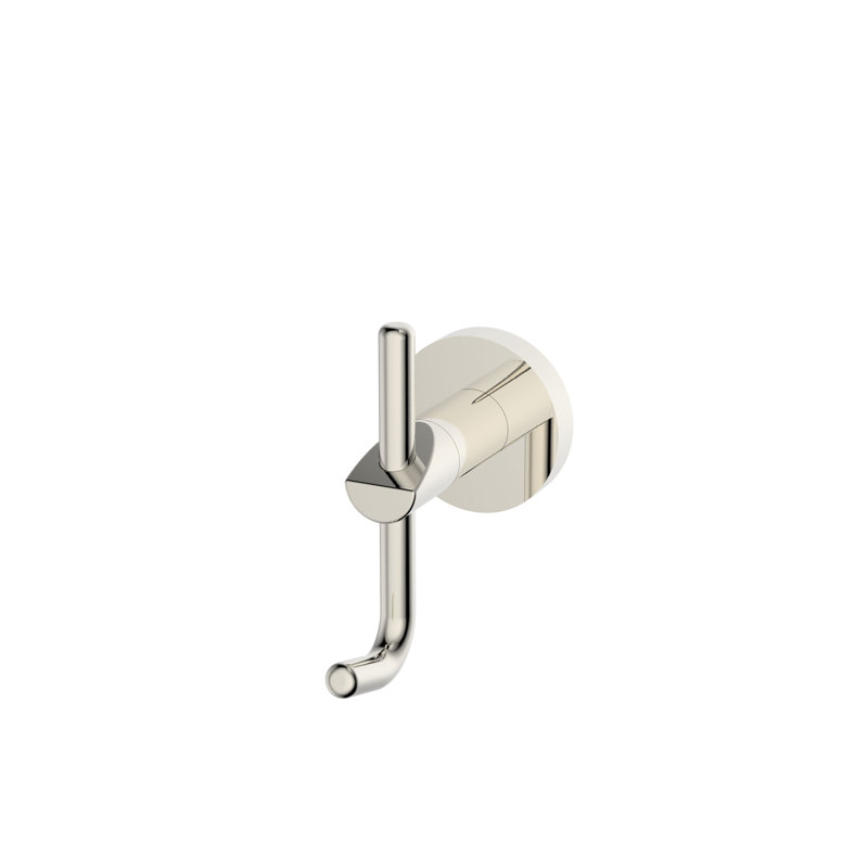 Casmir Wall Mounted Robe Hook, Brushed Nickel