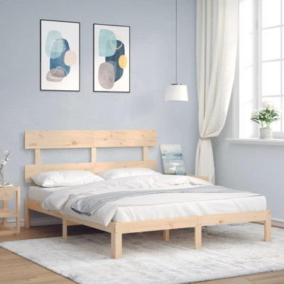 Bed Frame with Headboard