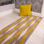 Zhora Shaggy Ochre/Grey Rug-34475803