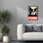 «Purr Propaganda» par Rachel Caldwell, art mural sur toile-963794181