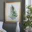 Sage Frond II - peinture sur toile encadrée-813986127-813986126