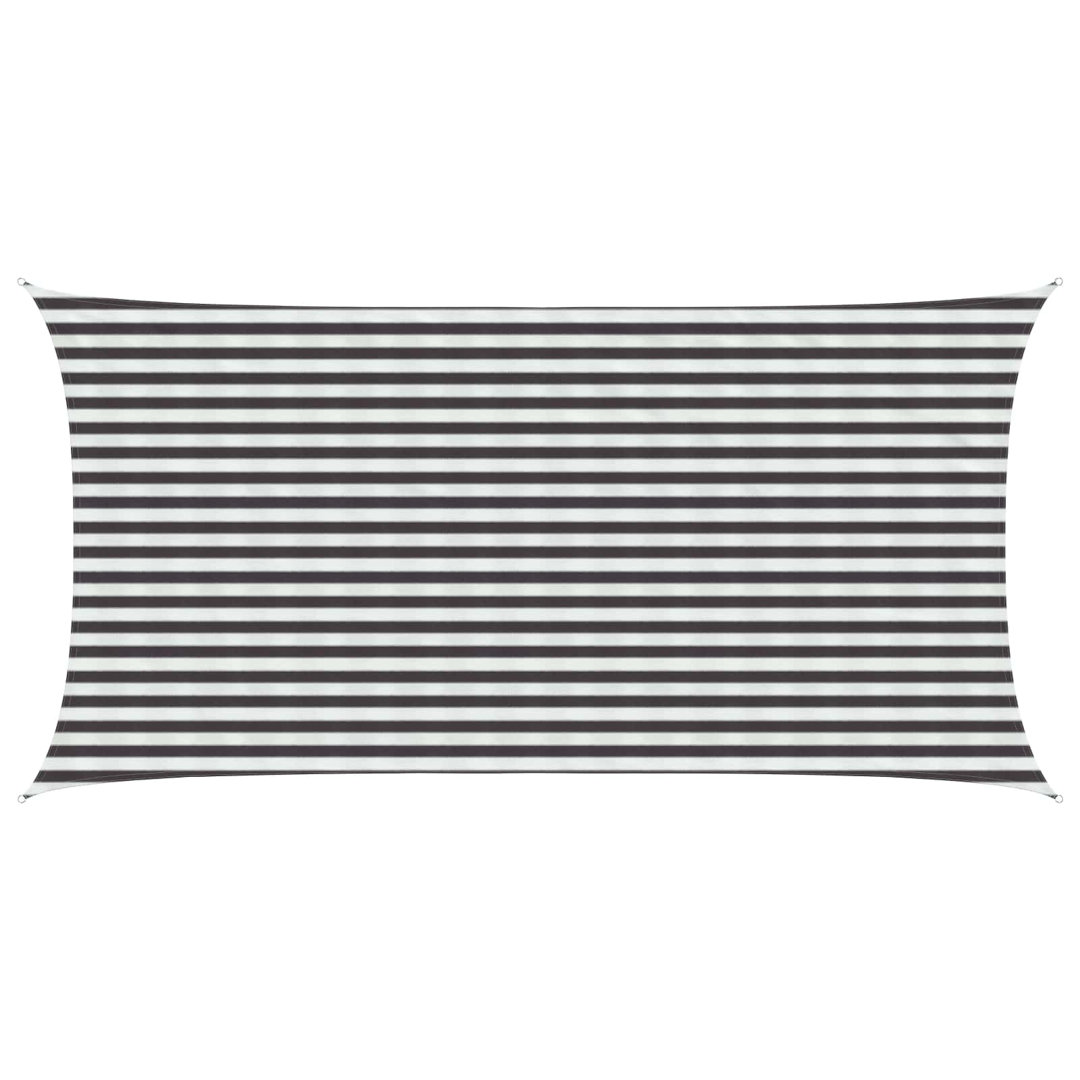 Vidaxl Sunshade Sail Canopy Screen Balcony Awning Canopy HDPE Rectangular