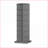 Shoe Cabinet Slate Gray Rotating 7-Layer Holds 28 Pairs | Particle Board+MDF | Minimalist-2060762953