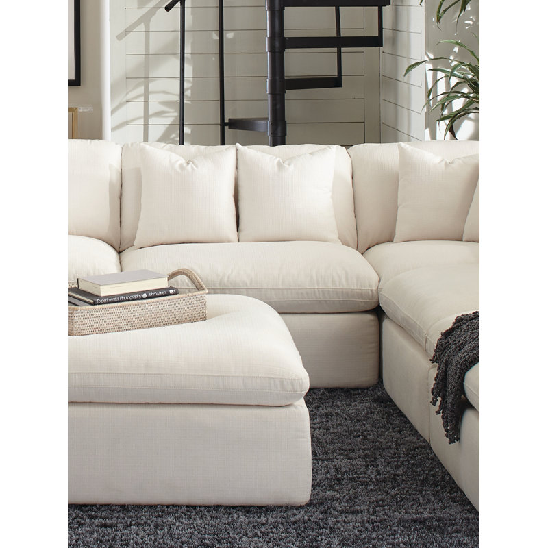 Hibba Upholstered L-Shaped Sectional Symmetrical