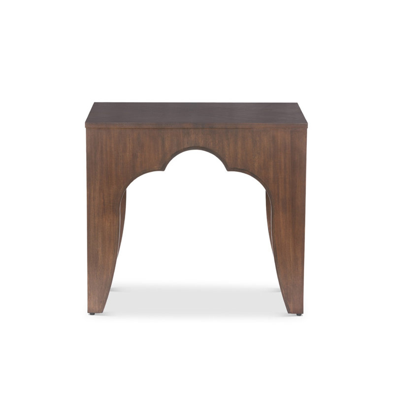 Island Manor End Table, Brown