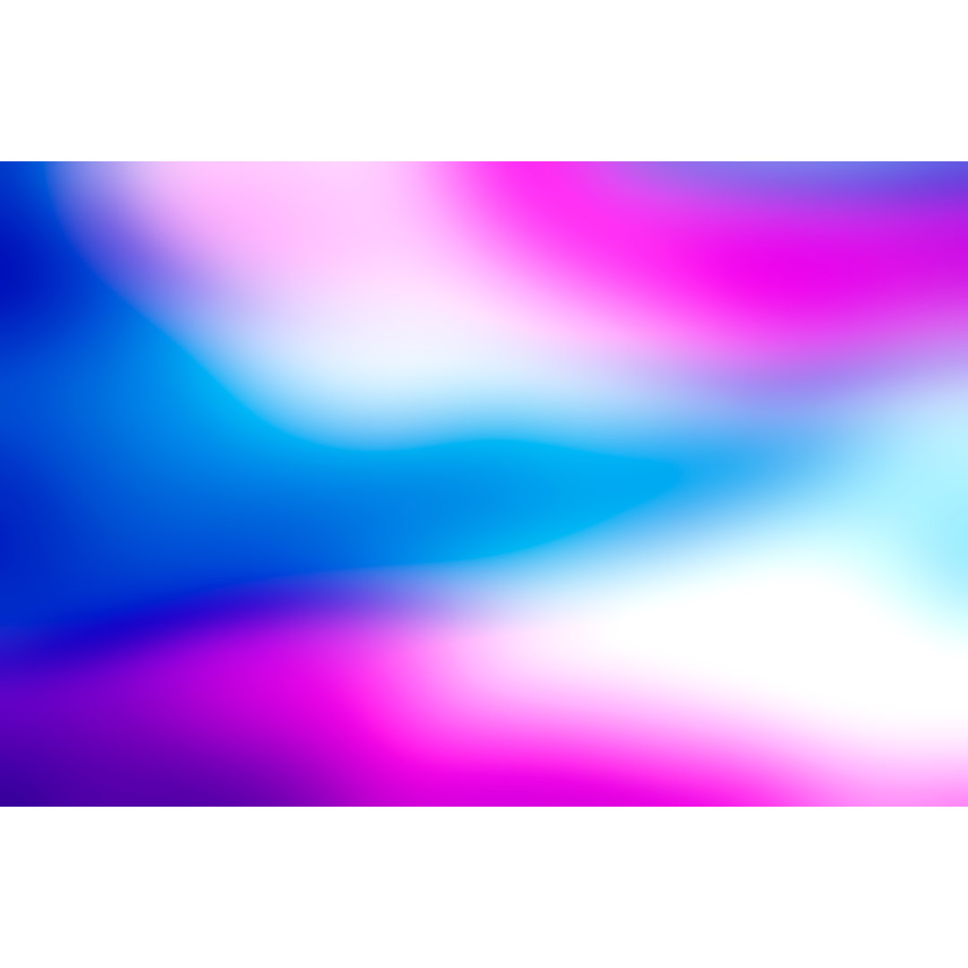 Colour Abstract Background - Wrapped Canvas Graphic Art