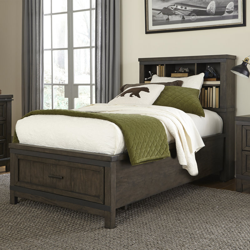 Lexee Twin Bookcase Bed