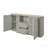 Ceramic Top & Light Gray Finish Server