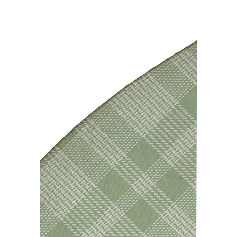 Tapis de jeu Lily Tartan, Vert