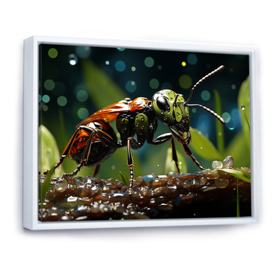 «Forest Guardian Green Ant I» sur toile