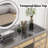 Patternson 39'' Makeup Vanity with Mirror