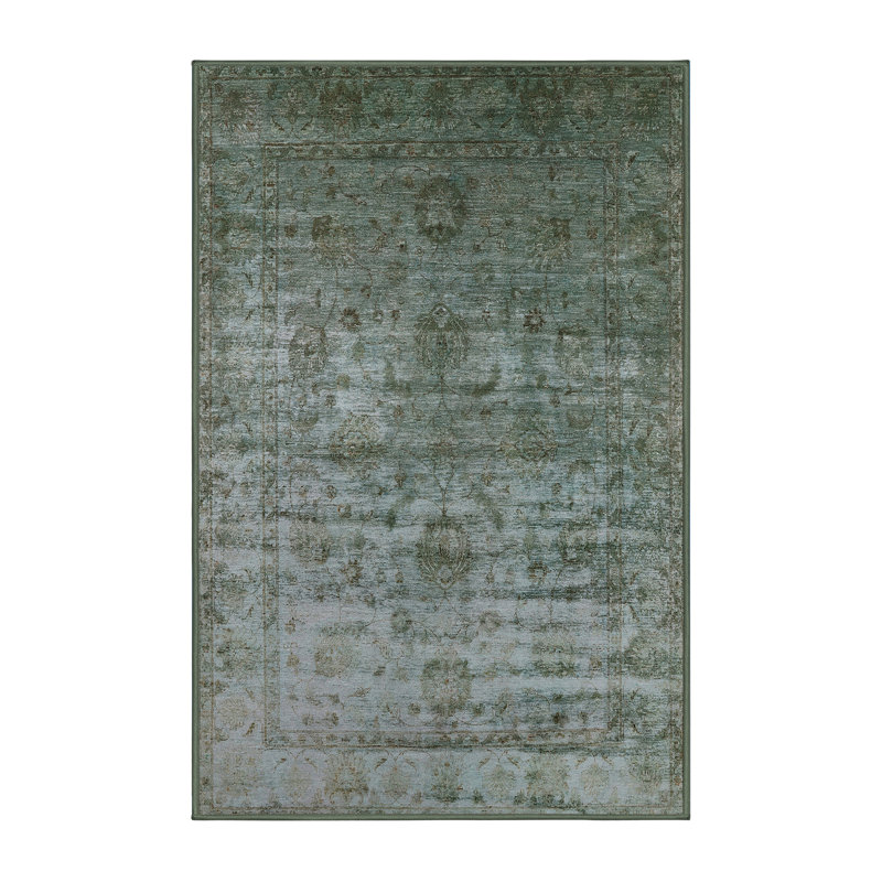 Oriental Indoor Rug, Rectangle 5' x 7'