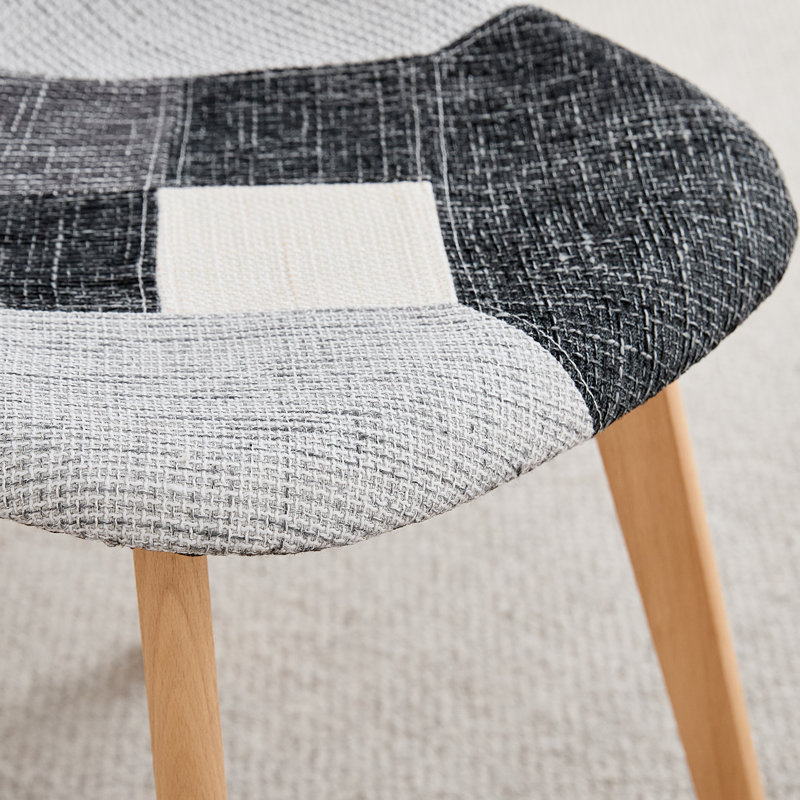Galvez Upholstered Dining Chair, Grey