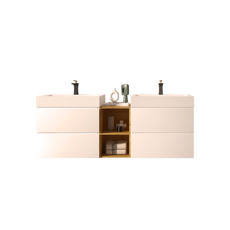 Meuble-lavabo mural 60 po U062-Alice60W-201