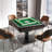 Folding Automatic Mahjong Table with 2 Sets of 44mm 152 Tiles