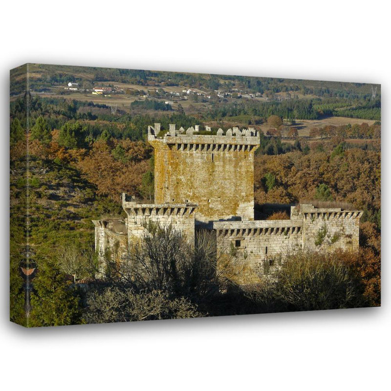 Pambre Castle, Spain, 36" H x 48" W