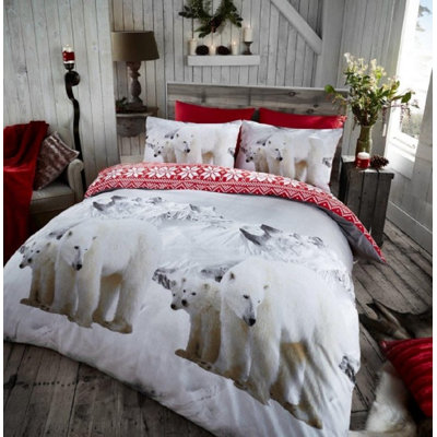 Isis Cotton No Pattern Duvet Cover Set with Pillowcases Included