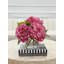 Peach Tulips Floral Arrangement, Real Touch Tulip Centerpiece,Modern Artificial Arrangement Flowers In Glass Vase,French Decor Tulips Flower-806967044