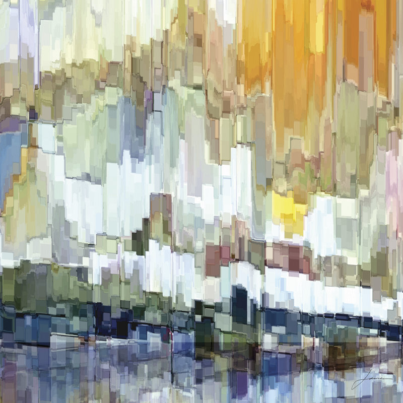 Glacier Bay II by James Burghardt - Wrapped Canvas Painting, 51cm H x 51cm W