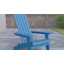 Chaise Adirondack pliante en résine de polyester toutes saisons Bayfield-88681470