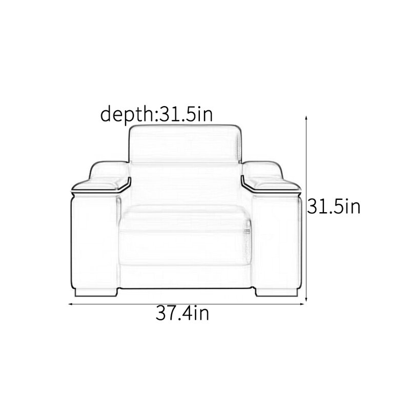 Chaise d'appoint moderne et décontractée