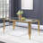 Glass And Frame Table