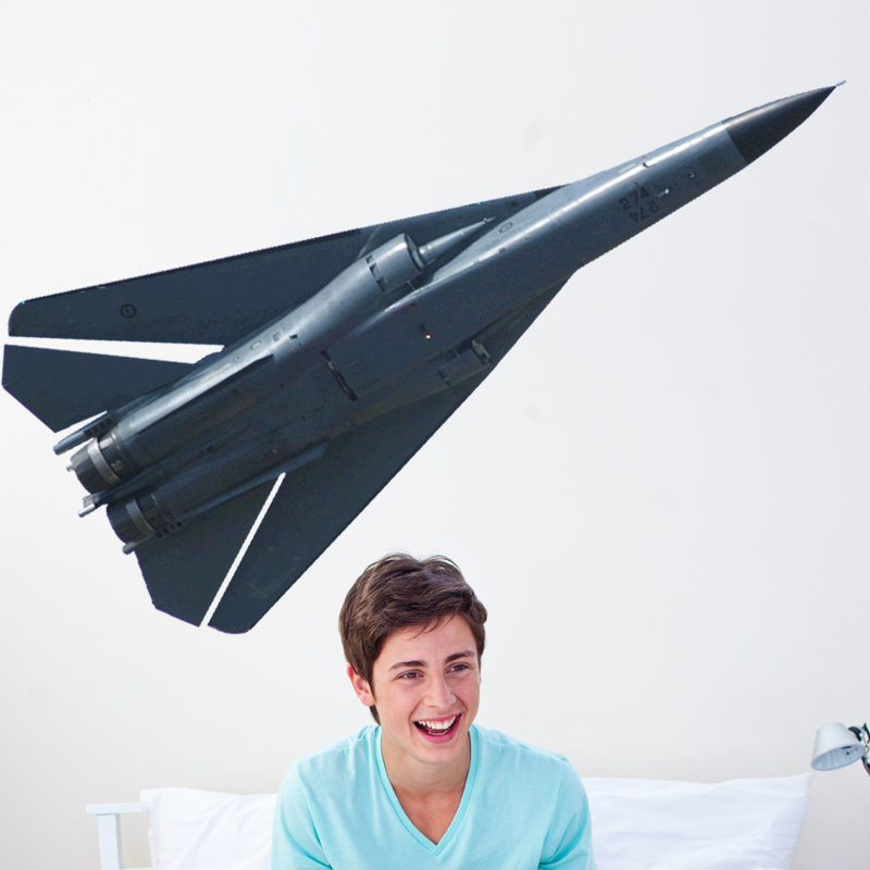 Adhésif décoratif F-111 Aardvark, H 31,5 po x l 72 po