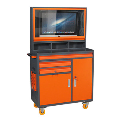 Extra large mobile computer cabinet