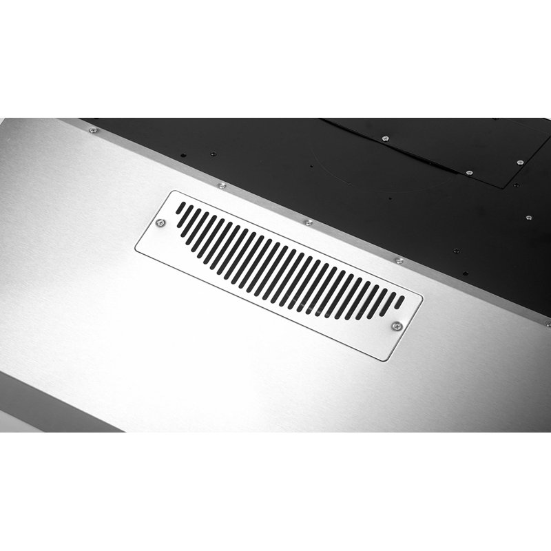 Hotte sous un meuble 30 pouces 450 CFM convertible en acier inoxydable