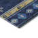 Premium Machine Washable Yamen AMF179 Spice Rug in , Blue