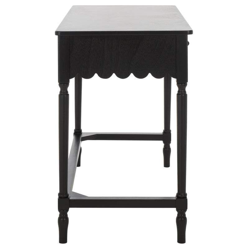Haven Wood Writing Desk, Black