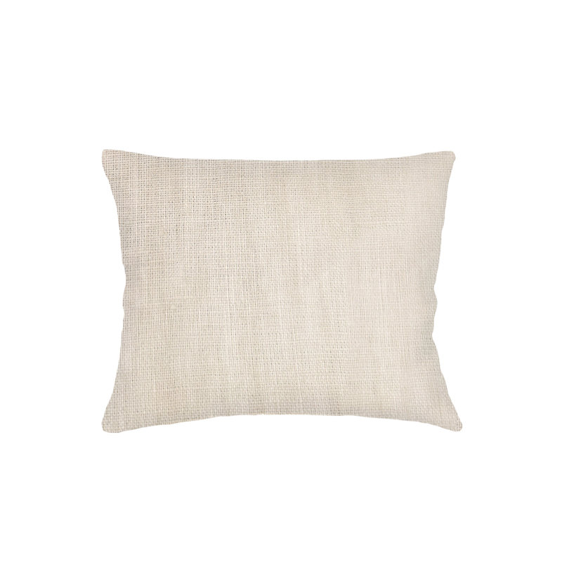 Linen Rectangle Pillow Cover & Insert, Natural Beige